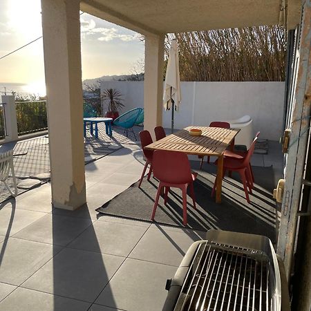 מרסיי Superbe Terrasse Avec Vue Panoramique Sur La Mer מראה חיצוני תמונה