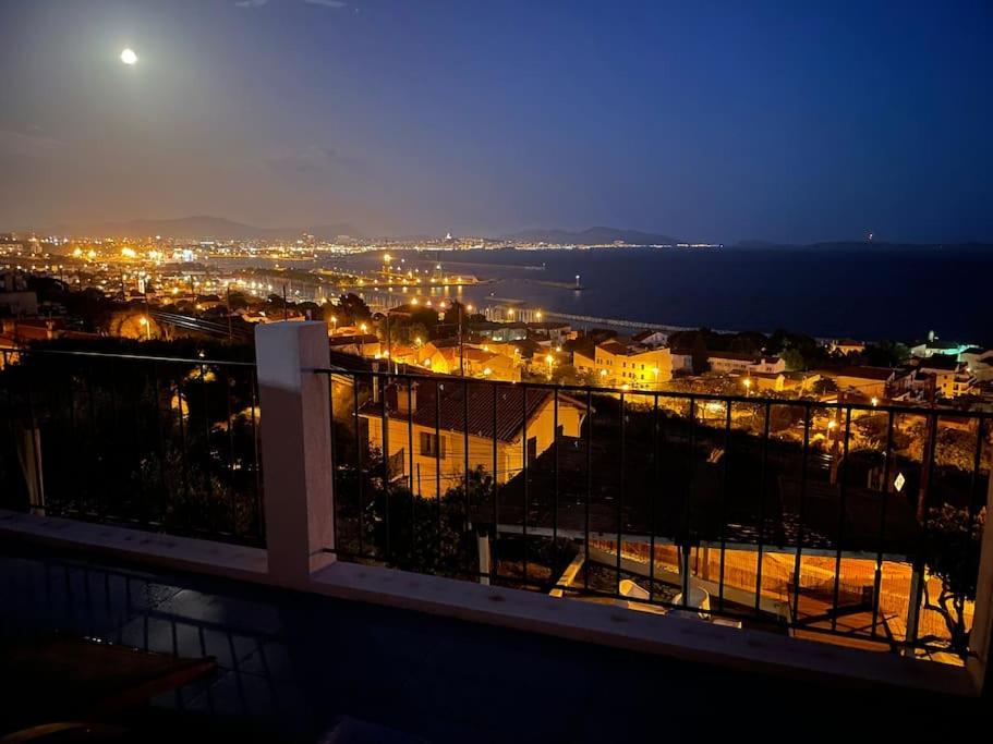 מרסיי Superbe Terrasse Avec Vue Panoramique Sur La Mer מראה חיצוני תמונה