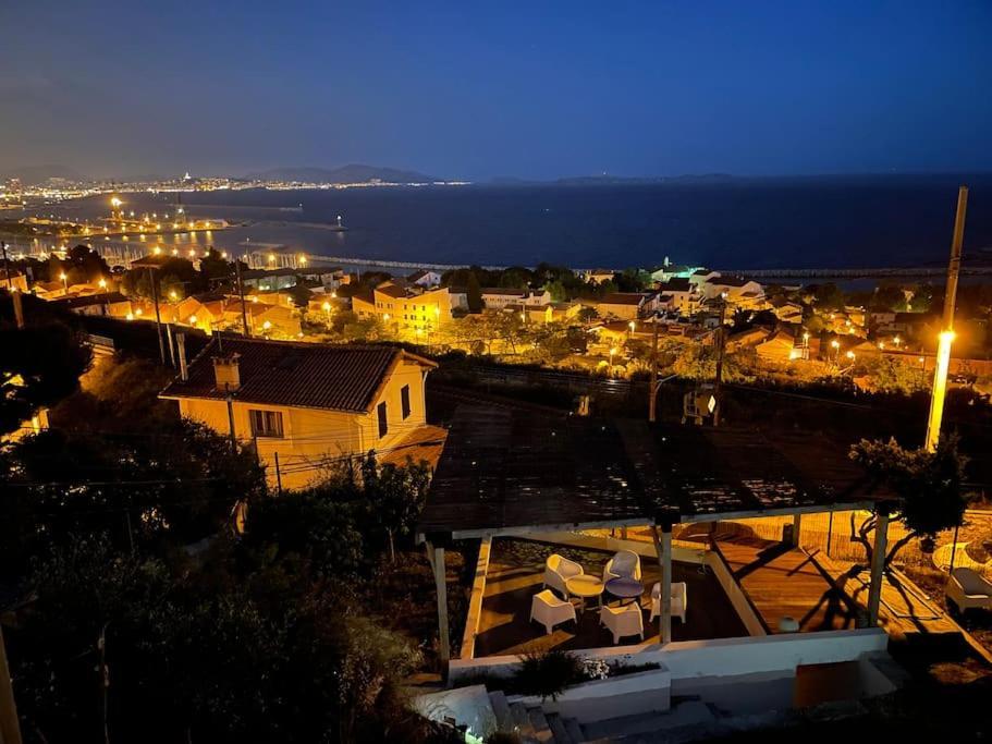 מרסיי Superbe Terrasse Avec Vue Panoramique Sur La Mer מראה חיצוני תמונה
